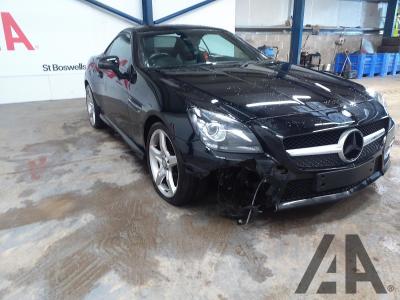 Image of 2013 MERCEDES SLK SLK250 CDI BLUEEFFICIENCY AMG 2143cc TURBO DIESEL AUTOMATIC 7 Speed 2 DOOR CONVERTIBLE