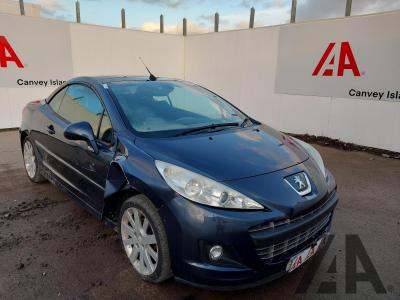Image of 2012 PEUGEOT 207 CCURE 1598cc PETROL AUTOMATIC 4 Speed 2 DOOR CONVERTIBLE
