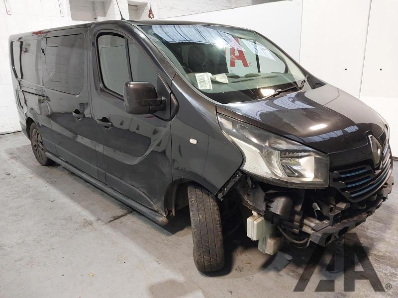 2016 RENAULT TRAFIC LL29 SPORT NAV ENERGY DCI CREW 1598cc TURBO DIESEL MANUAL WINDOW VAN