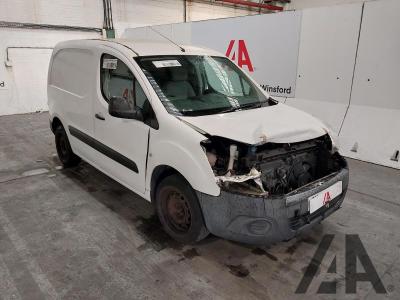 Image of 2014 PEUGEOT PARTNER HDI S L1 850 1560cc TURBO DIESEL MANUAL 5 Speed PANEL VAN