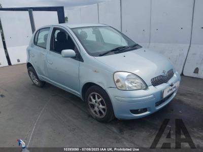Image of 2005 TOYOTA YARIS BLUE VVT-I 1299cc PETROL MANUAL 5 Speed 5 DOOR HATCHBACK