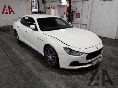 Image of 2016 MASERATI GHIBLI DV6 2987cc TURBO DIESEL AUTOMATIC 8 Speed 4 DOOR SALOON