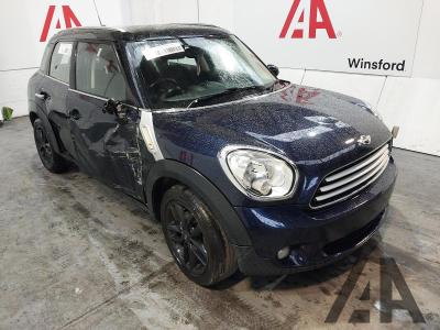 Image of 2012 MINI COUNTRYMAN COOPER D 1598cc TURBO DIESEL MANUAL 6 Speed 5 DOOR HATCHBACK