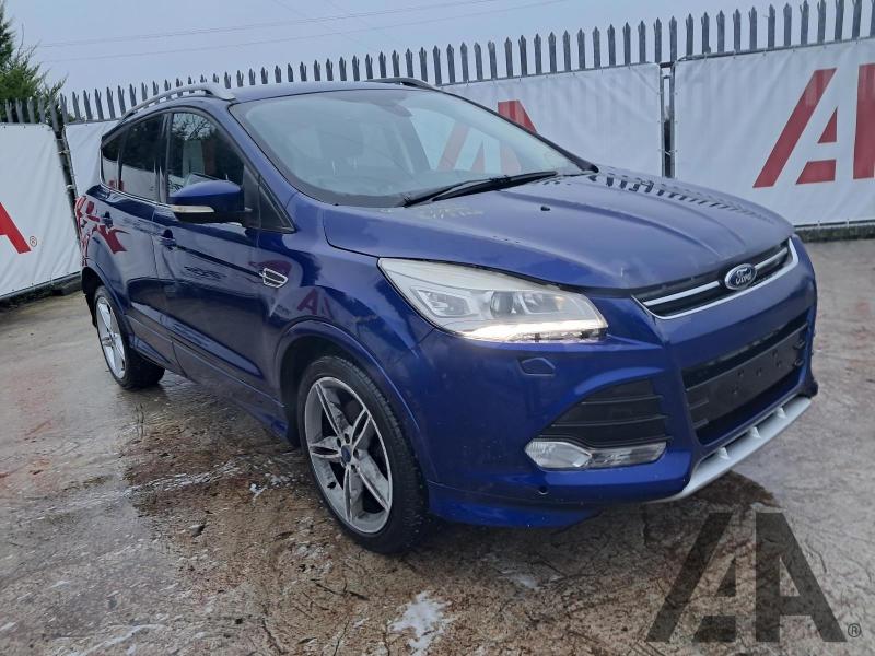 2014 FORD KUGA TITANIUM X TDCI 1997cc TURBO DIESEL MANUAL 6 Speed 5 DOOR HATCHBACK