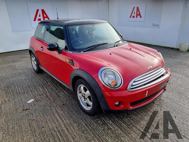 2009 MINI HATCH COOPER 1598cc PETROL MANUAL 6 Speed 3 DOOR HATCHBACK