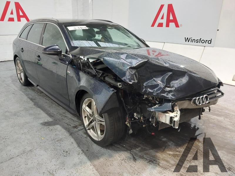 2016 AUDI A4 AVANT TDI S LINE 1968cc TURBO DIESEL MANUAL 6 Speed 5 DOOR ESTATE