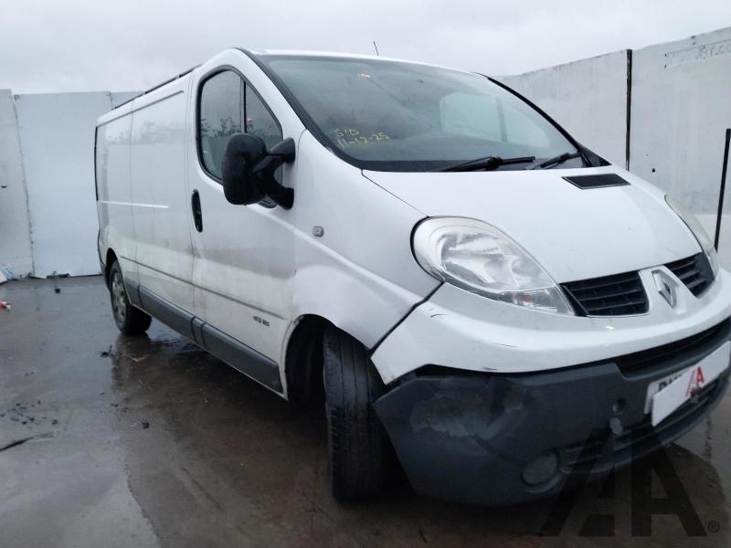 2012 RENAULT TRAFIC LL29 DCI S/R 1996cc TURBO DIESEL MANUAL 6 Speed PANEL VAN