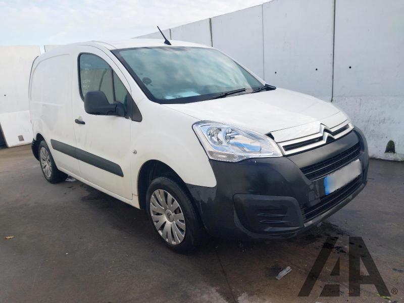 2017 CITROEN BERLINGO 625 ENTERPRISE L1 BLUEHDI 1560cc TURBO DIESEL MANUAL 5 Speed PANEL VAN