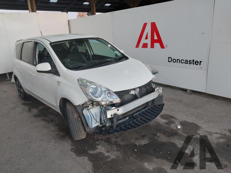 2013 NISSAN NOTE N-TEC PLUS 1386cc PETROL MANUAL 5 Speed 5 DOOR MPV