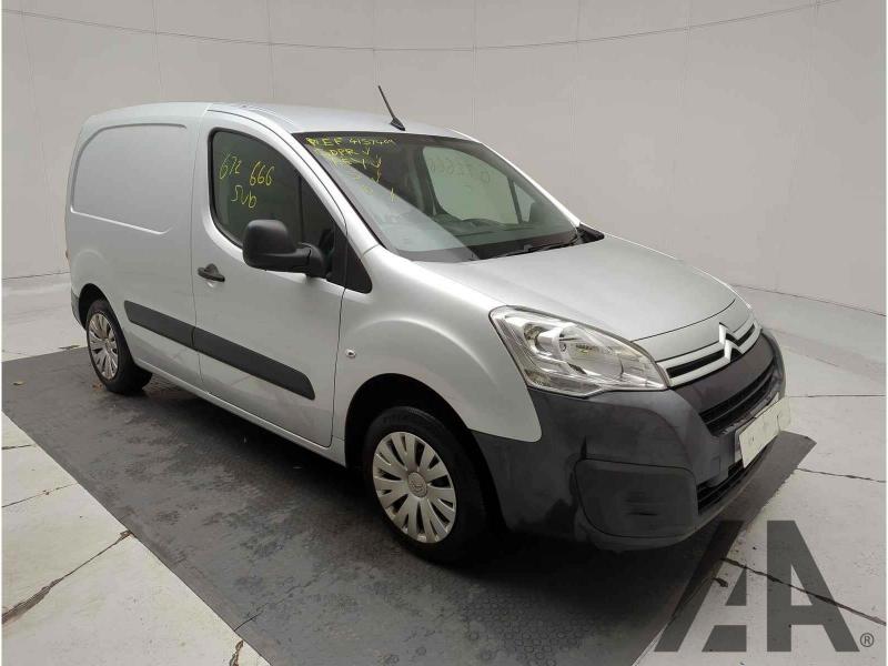 2018 CITROEN BERLINGO 625 ENTERPRISE L1 BLUEHDI 1560cc TURBO DIESEL MANUAL 5 Speed PANEL VAN
