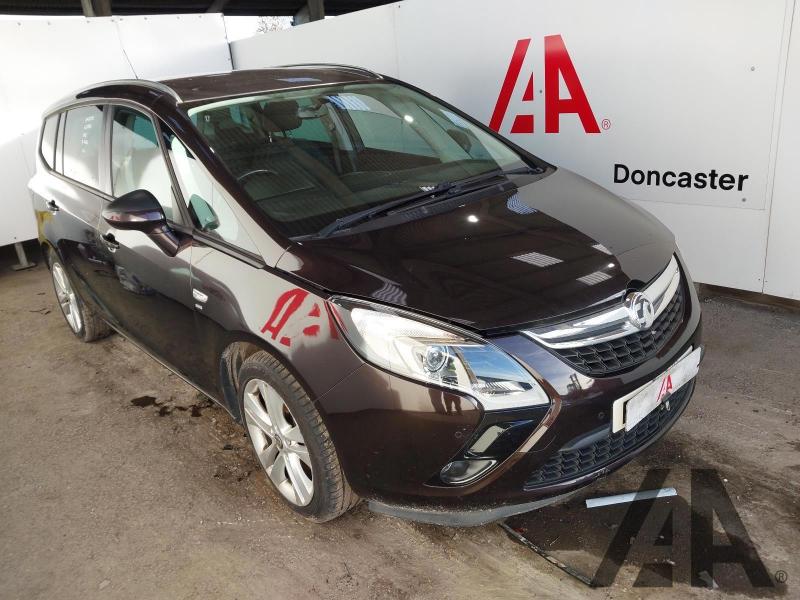 2016 VAUXHALL ZAFIRA TOURER SRI CDTI ECOFLEX S/S 1598cc TURBO DIESEL MANUAL 6 Speed 5 DOOR MPV