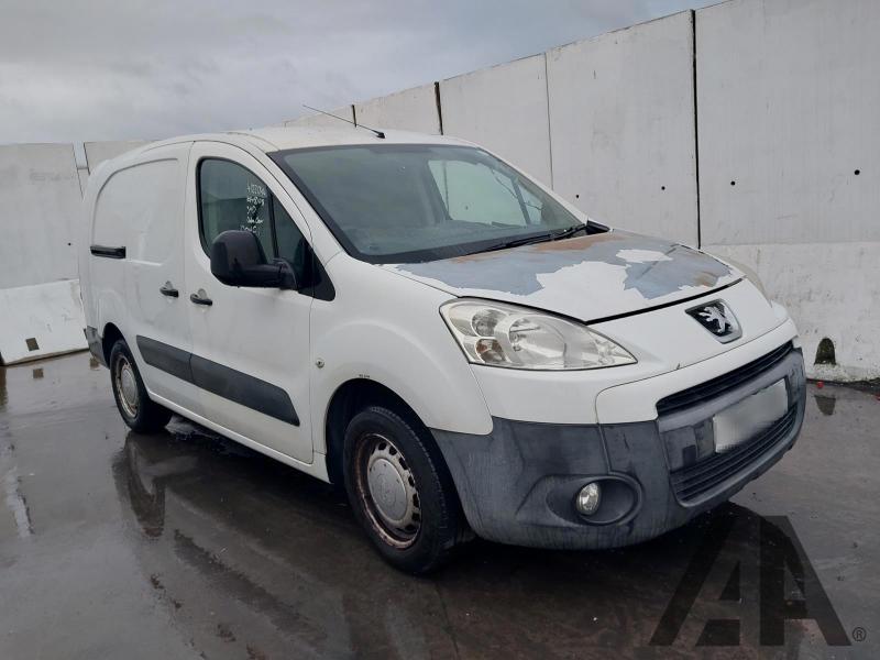 2012 PEUGEOT PARTNER HDI CRC 1560cc TURBO DIESEL MANUAL 5 Speed PANEL VAN