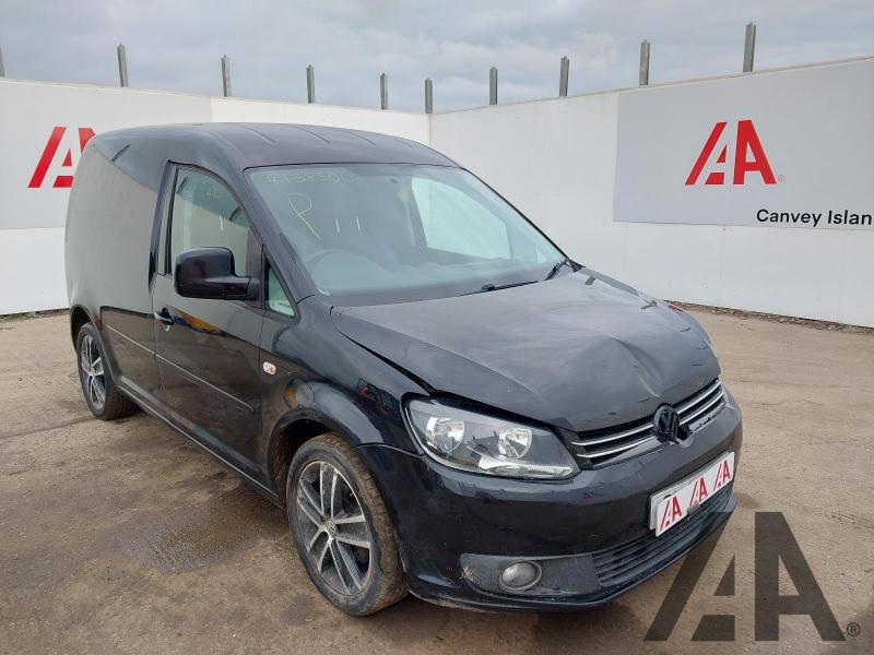 2015 VOLKSWAGEN CADDY C20 TDI BLACK EDITION BLUEMOTI 1598cc TURBO DIESEL MANUAL 5 Speed PANEL VAN