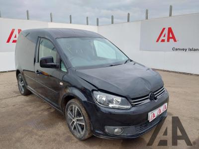 Image of 2015 VOLKSWAGEN CADDY C20 TDI BLACK EDITION BLUEMOTI 1598cc TURBO DIESEL MANUAL 5 Speed PANEL VAN