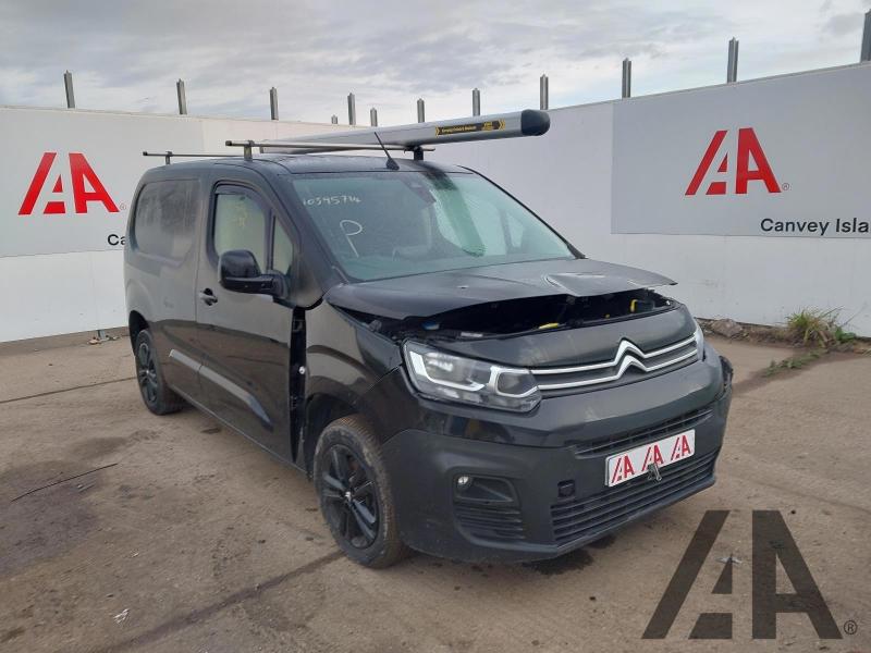2023 CITROEN BERLINGO 1000 DRIVER EDITION M BLUEHDI 1499cc TURBO DIESEL AUTOMATIC PANEL VAN