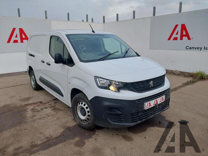 2023 PEUGEOT PARTNER BLUEHDI PROFESSIONAL PREMIUM P 1499cc TURBO DIESEL MANUAL PANEL VAN