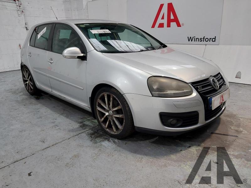 2007 VOLKSWAGEN GOLF GT SPORT TDI DSG 1968cc TURBO DIESEL SEMI AUTO 6 Speed 5 DOOR HATCHBACK