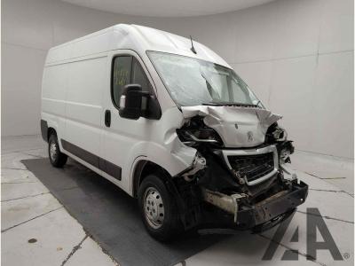 Image of 2022 PEUGEOT BOXER BLUEHDI 335 L2H2 PROFESSIONAL 2179cc TURBO DIESEL MANUAL 4 DOOR PANEL VAN