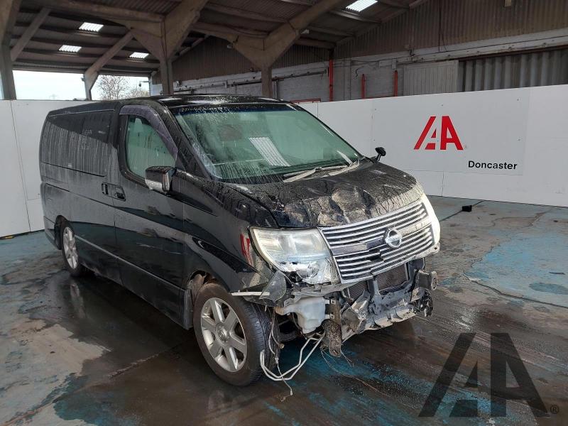 2007 NISSAN ELGRAND 25 2495cc PETROL AUTOMATIC MPV