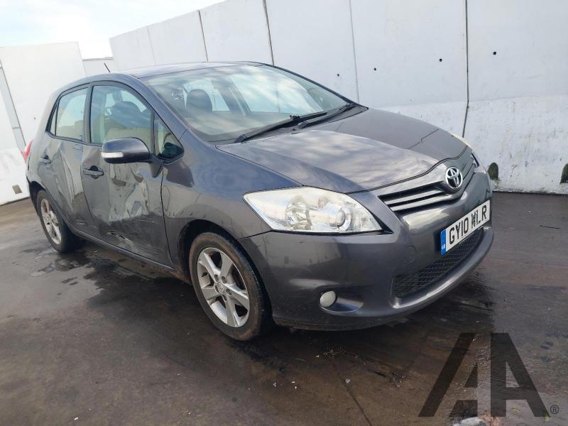 2010 TOYOTA AURIS TR VVT-I 1329cc PETROL MANUAL 6 Speed 5 DOOR HATCHBACK