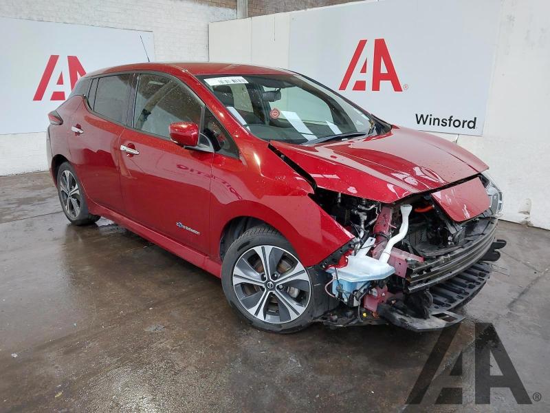 2019 NISSAN LEAF TEKNA ELECTRIC DIRECT DRIVE 5 DOOR HATCHBACK