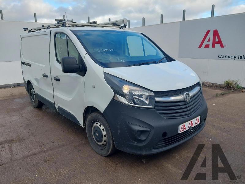 2018 VAUXHALL VIVARO L1H1 2900 CDTI S/S 1598cc TURBO DIESEL MANUAL 6 Speed PANEL VAN