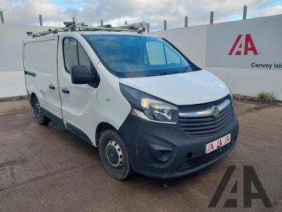 Image of 2018 VAUXHALL VIVARO L1H1 2900 CDTI S/S 1598cc TURBO DIESEL MANUAL 6 Speed PANEL VAN