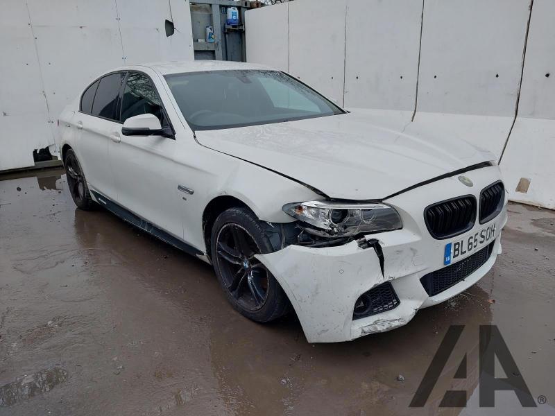 2015 BMW 5 SERIES 520D M SPORT 1995cc TURBO DIESEL AUTOMATIC 4 DOOR SALOON