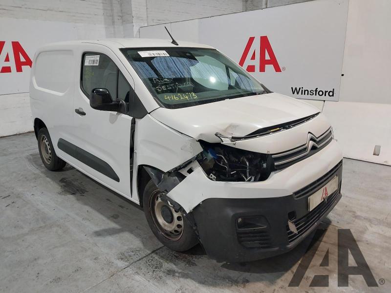 2024 CITROEN BERLINGO 1000 ENTERPRISE EDITION M BLUE 1499cc TURBO DIESEL MANUAL PANEL VAN