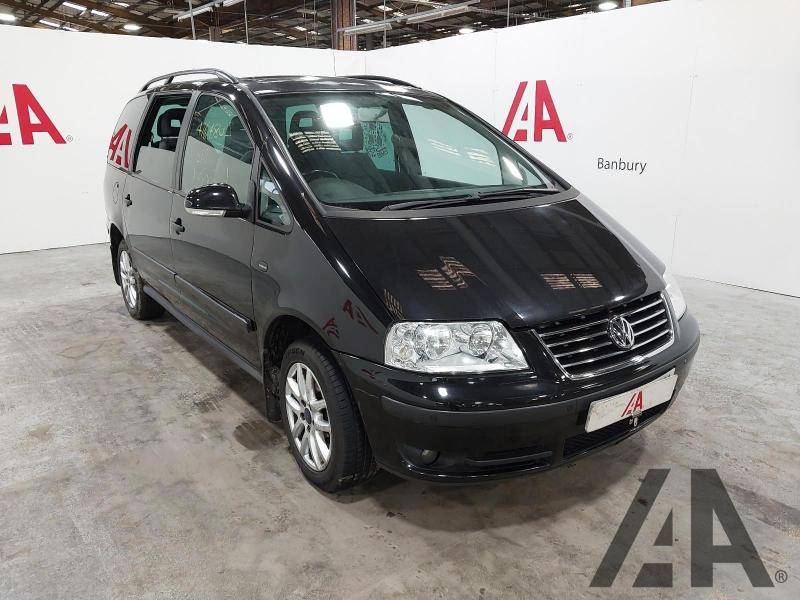 2005 VOLKSWAGEN SHARAN SE TDI 1896cc TURBO DIESEL MANUAL 6 Speed 5 DOOR MPV