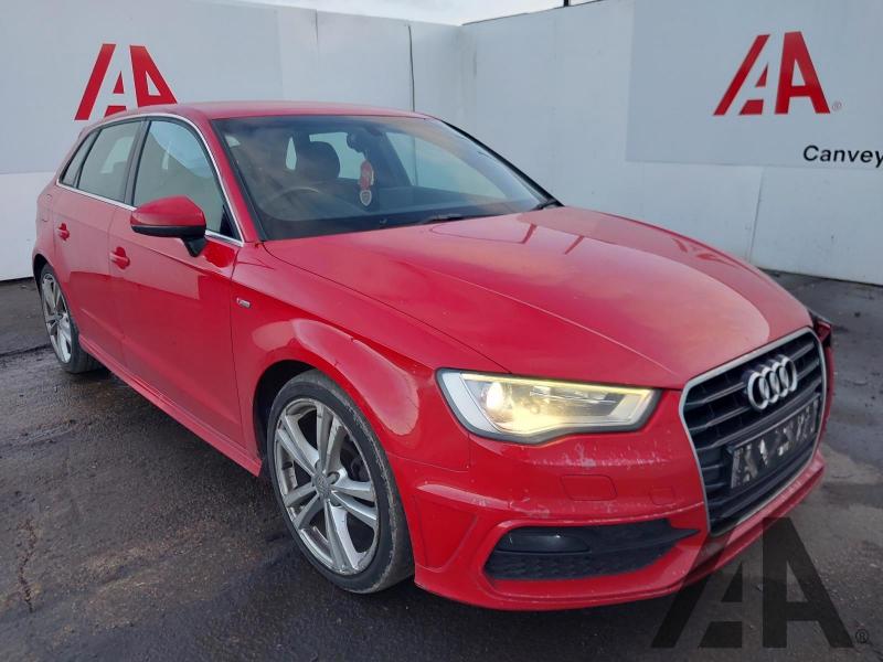 2015 AUDI A3 TDI S LINE 1598cc TURBO DIESEL MANUAL 6 Speed 5 DOOR HATCHBACK