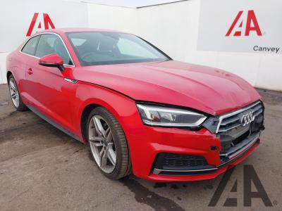 Image of 2017 AUDI A5 TDI QUATTRO S LINE 1968cc TURBO DIESEL SEMI AUTO 2 DOOR COUPE