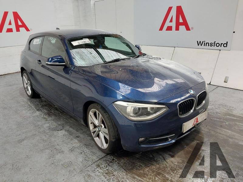 2014 BMW 1 SERIES 120D SPORT 1995cc TURBO DIESEL MANUAL 3 DOOR HATCHBACK