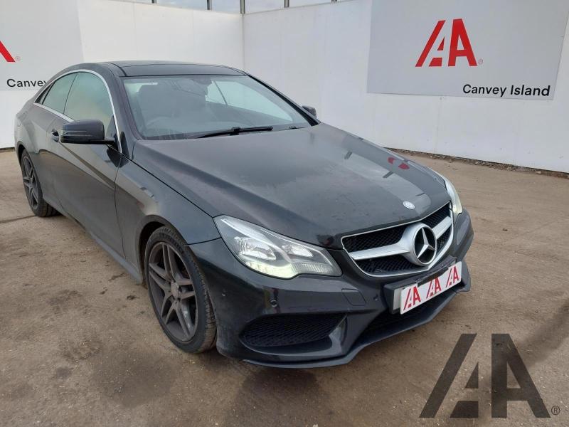 2014 MERCEDES E-CLASS E350 BLUETEC AMG SPORT 2987cc TURBO DIESEL AUTOMATIC 2 DOOR COUPE