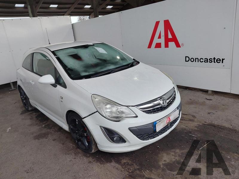 2011 VAUXHALL CORSA SRI CDTI 1686cc TURBO DIESEL MANUAL 3 DOOR HATCHBACK