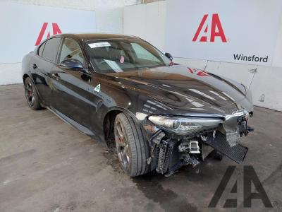 Image of 2020 ALFA ROMEO GIULIA V6 BITURBO QUADRIFOGLIO 2891cc TURBO PETROL AUTOMATIC 8 Speed 4 DOOR SALOON