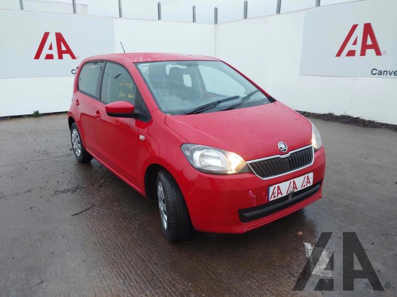 2015 SKODA CITIGO SE MPI 999cc PETROL MANUAL 5 DOOR HATCHBACK