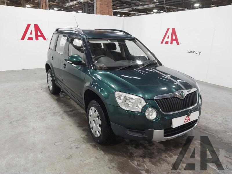 2010 SKODA YETI S TSI 1197cc TURBO PETROL MANUAL 5 DOOR HATCHBACK