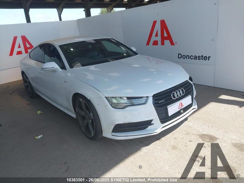 2016 AUDI A7 SPORTBACK TDI QUATTRO S LINE B 2967cc TURBO DIESEL SEMI AUTO 5 DOOR HATCHBACK