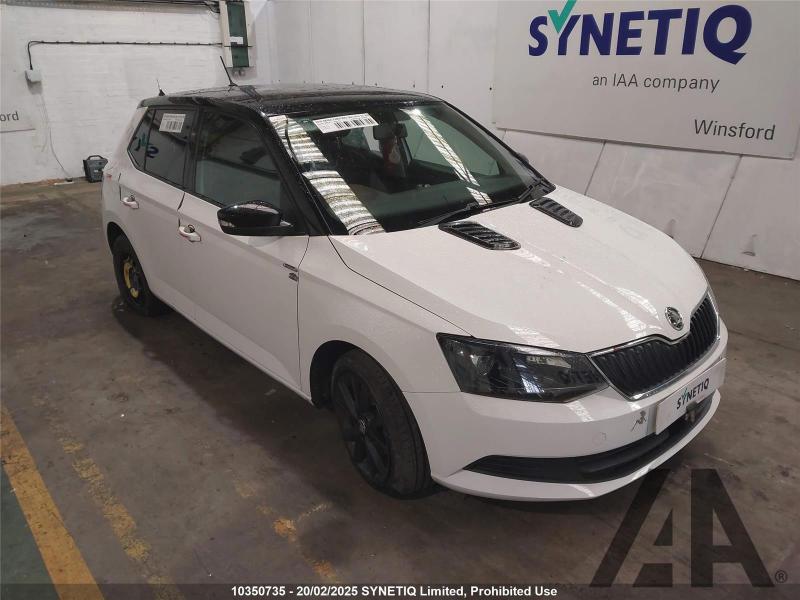 2018 SKODA FABIA COLOUR EDITION MPI 999cc PETROL MANUAL 5 Speed 5 DOOR HATCHBACK