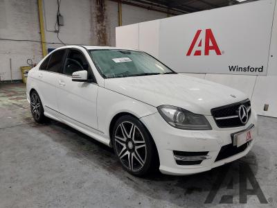 Image of 2013 MERCEDES C-CLASS C250 CDI BLUEEFFICIENCY AMG SP 2143cc TURBO DIESEL AUTOMATIC 4 DOOR SALOON