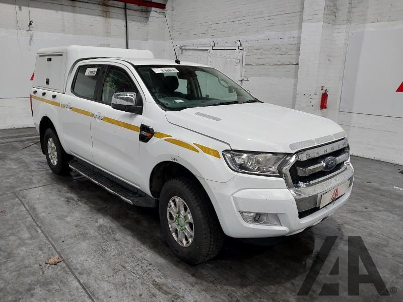 2018 FORD RANGER XLT 4X4 DCB TDCI 2198cc TURBO DIESEL MANUAL PICK UP