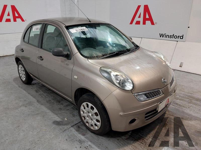 2009 NISSAN MICRA VISIA 1240cc PETROL MANUAL 5 Speed 5 DOOR HATCHBACK