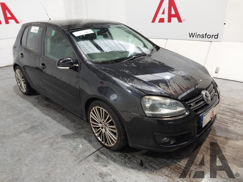 2008 VOLKSWAGEN GOLF GT TDI 1968cc TURBO DIESEL MANUAL 6 Speed 5 DOOR HATCHBACK