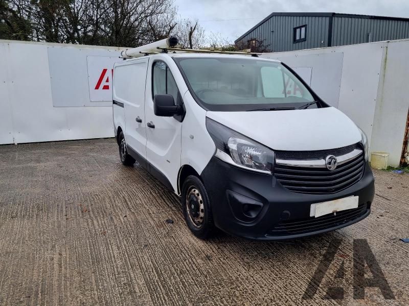 2017 VAUXHALL VIVARO L1H1 2900 CDTI ECOFLEX S/S 1598cc TURBO DIESEL MANUAL 6 Speed PANEL VAN