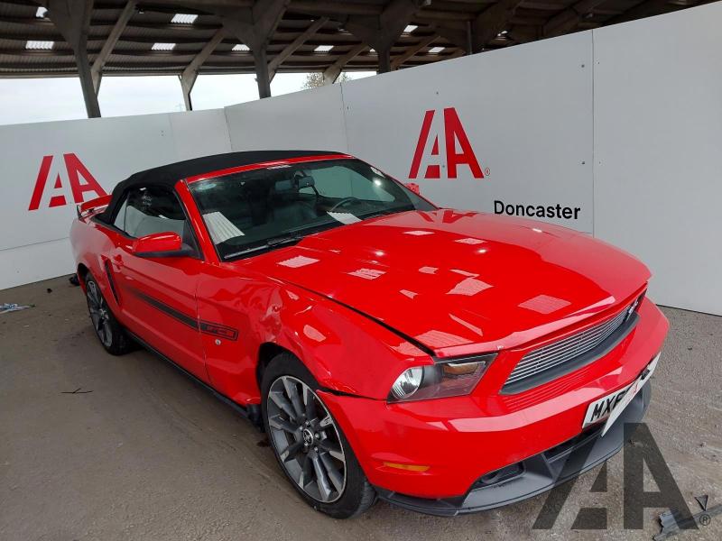 2010 FORD MUSTANG 5000cc PETROL AUTOMATIC CONVERTIBLE