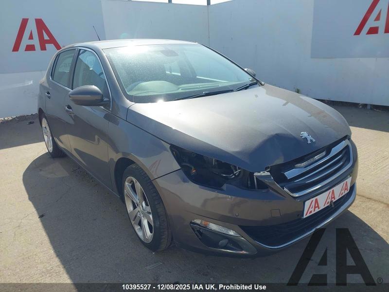 2015 PEUGEOT 308 PURETECH S/SURE 1199cc TURBO PETROL MANUAL 5 Speed 5 DOOR HATCHBACK