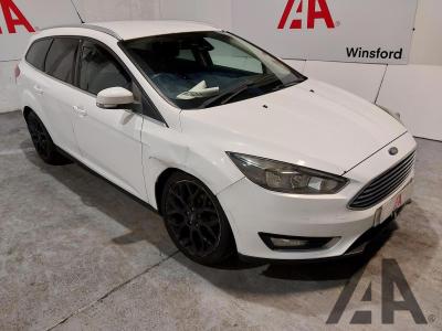 Image of 2015 FORD FOCUS TITANIUM X TDCI 1499cc TURBO DIESEL MANUAL 6 Speed 5 DOOR ESTATE