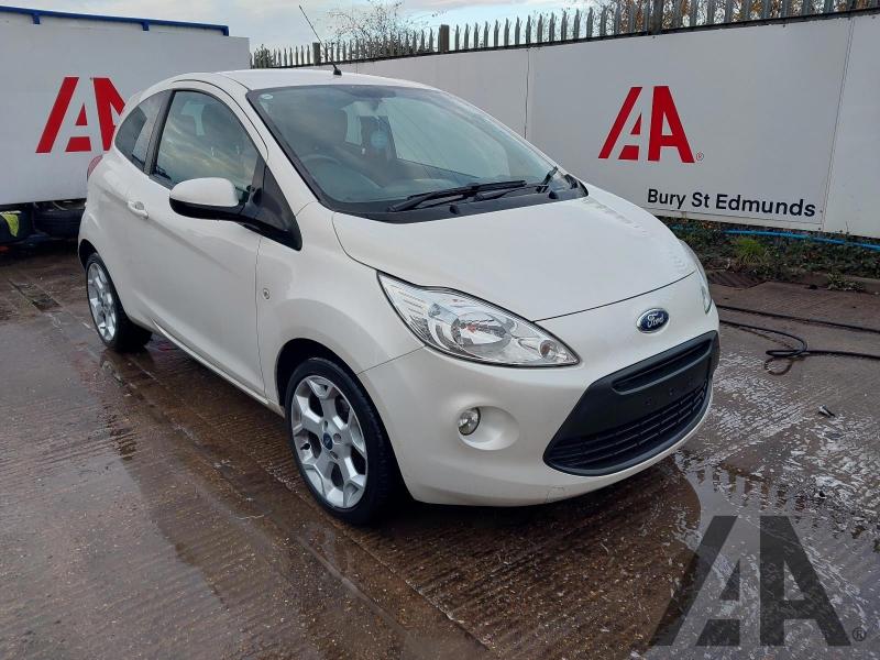 2016 FORD KA ZETEC 1242cc PETROL MANUAL 5 Speed 3 DOOR HATCHBACK