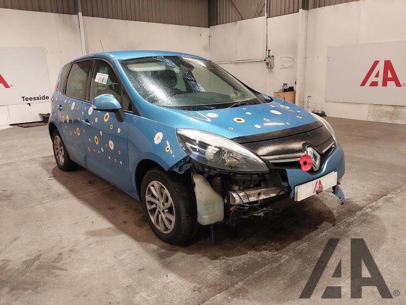 2014 RENAULT SCENIC DYNAMIQUE TOMTOM DCI EDC 1461cc TURBO DIESEL SEMI AUTO 6 Speed 5 DOOR MPV
